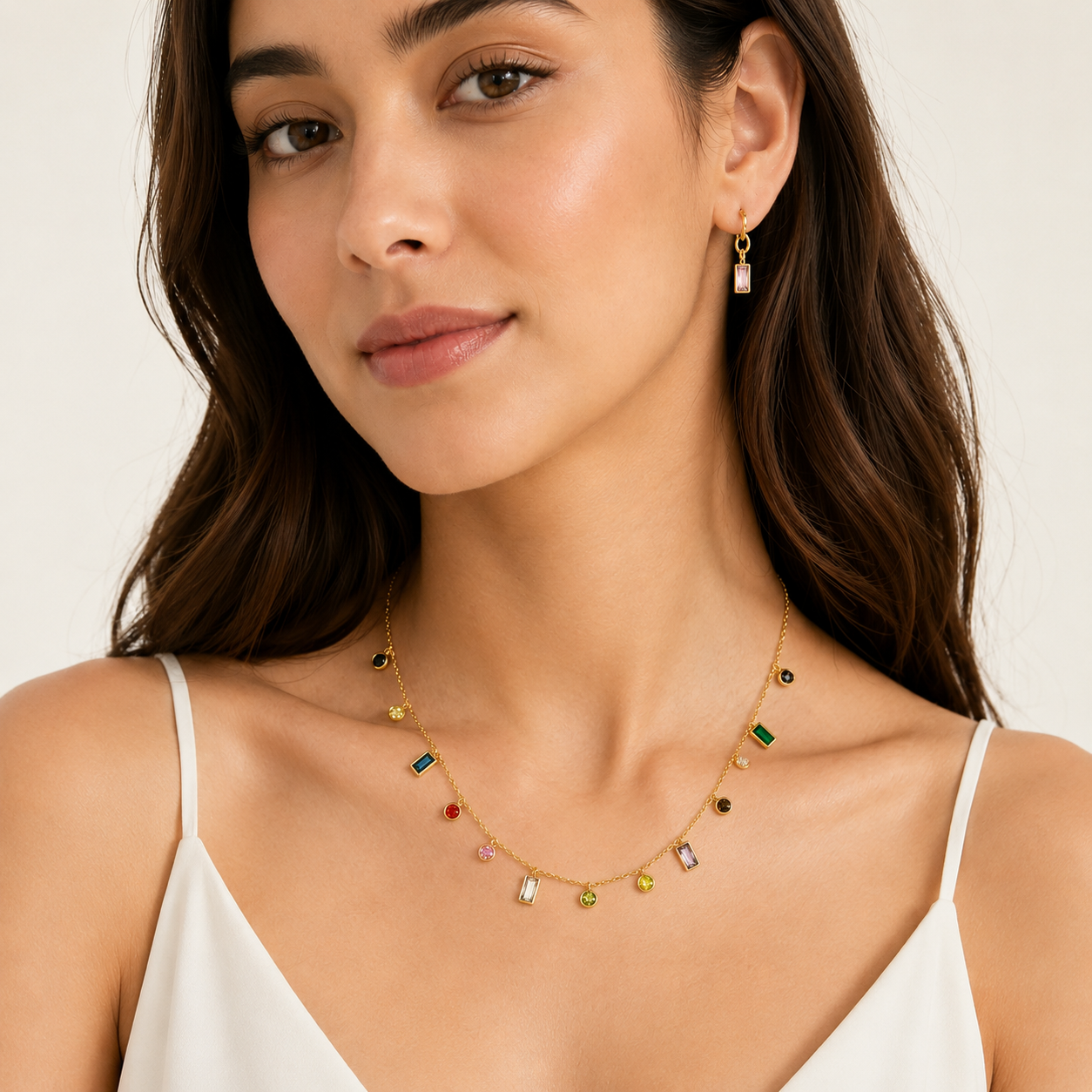Luna Celeste Charm Necklace