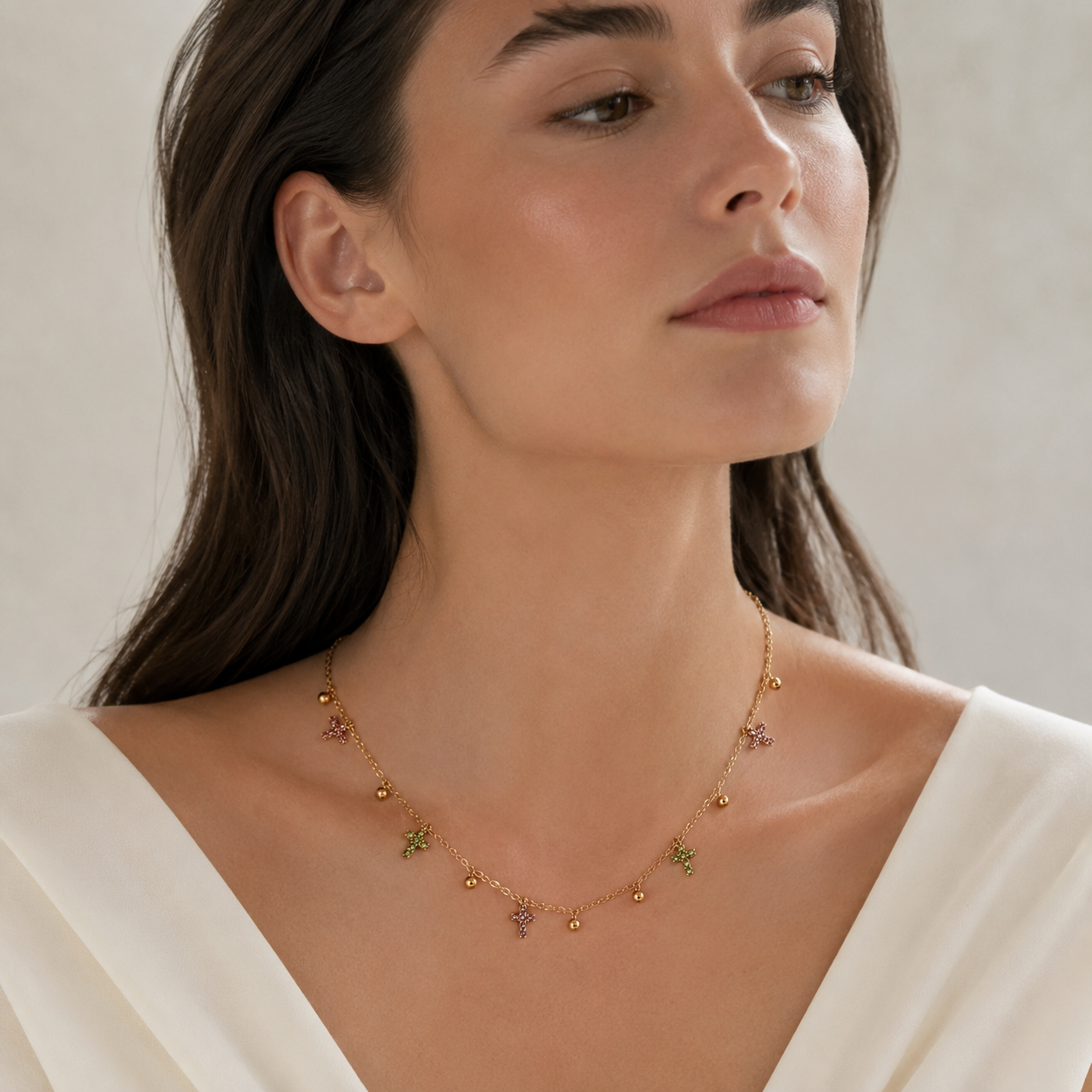 Celeste Charm Necklace