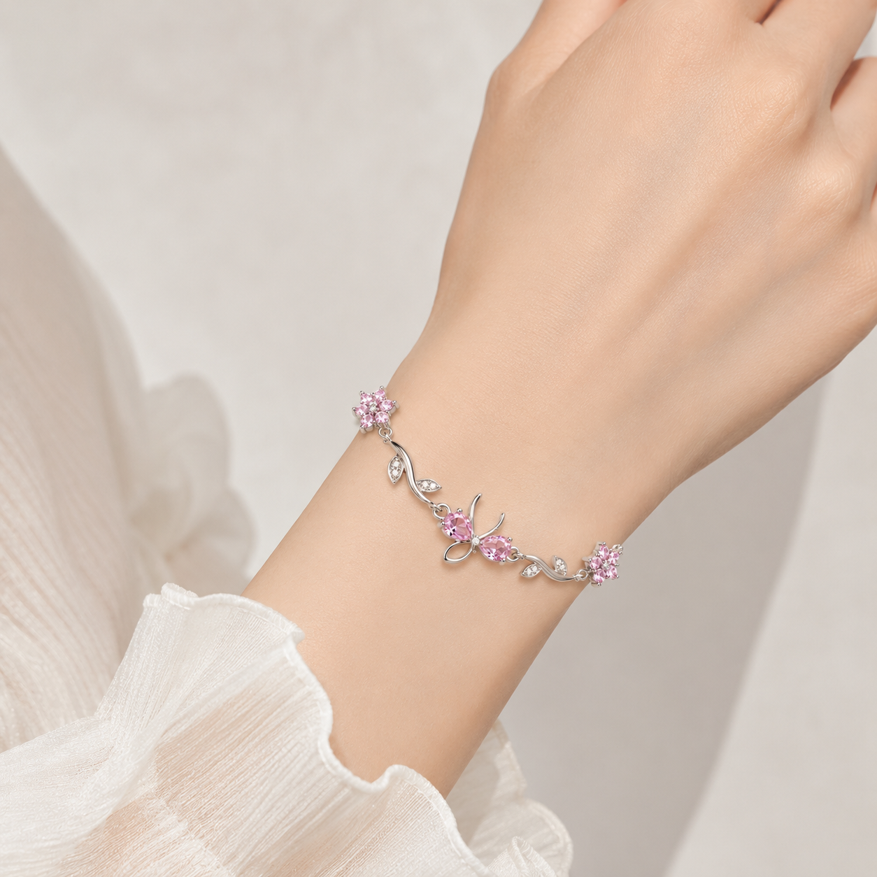 Blush Blossom Bracelet