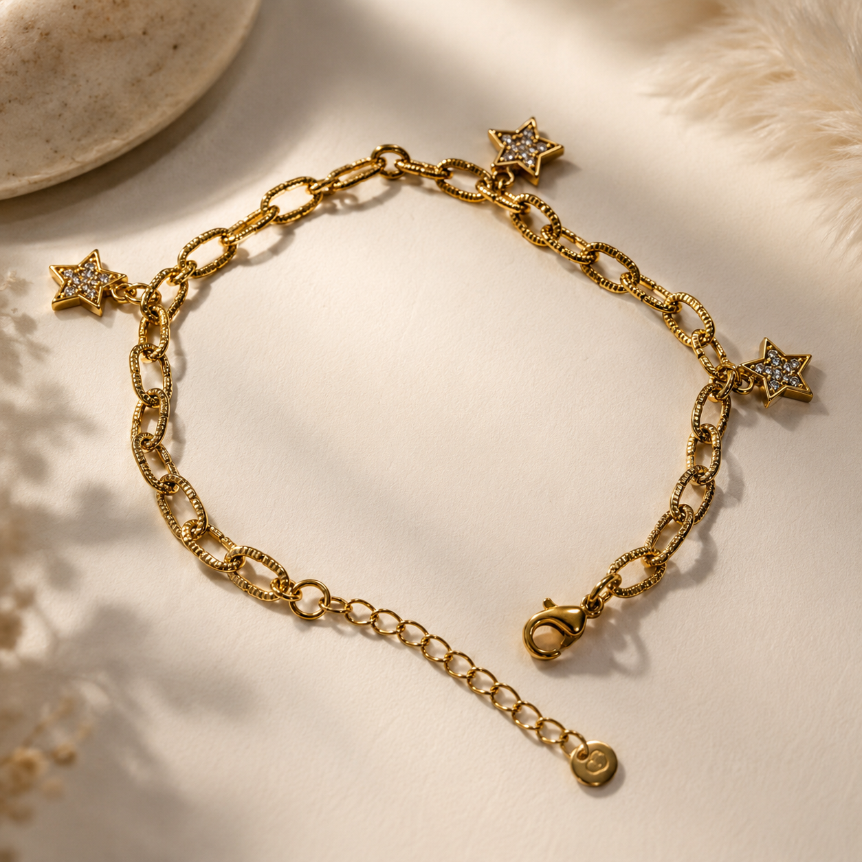 Celestia Star Charm Anklet