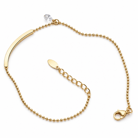 Aurelia Minimalist Anklet
