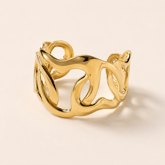 Aurelia Sculptural Cuff