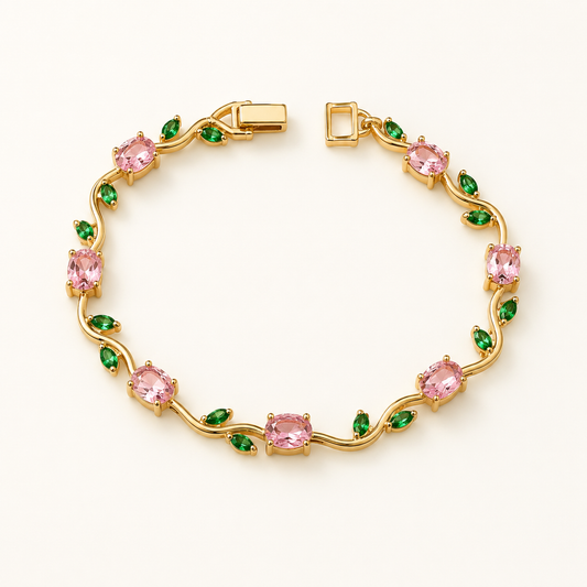 Rosalia Bloom Crystal Bracelet
