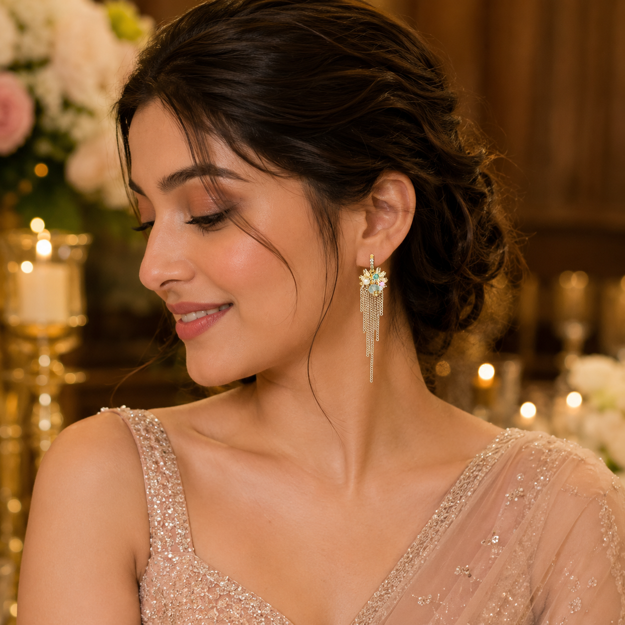 Celestia Cascade Earrings