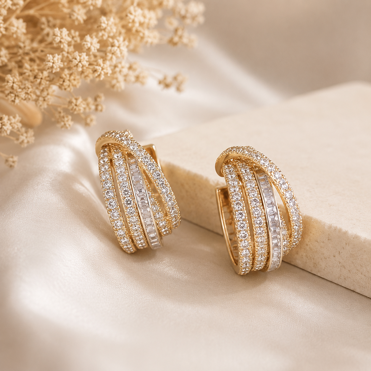 Aveline Radiance Hoops