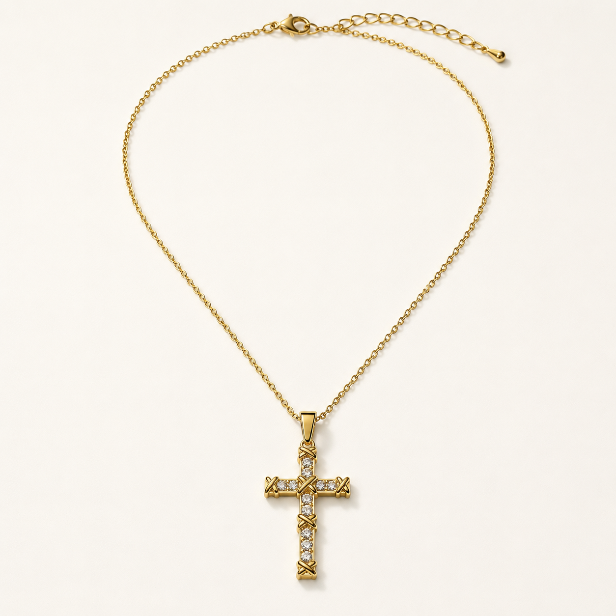 Radiance Cross Necklace