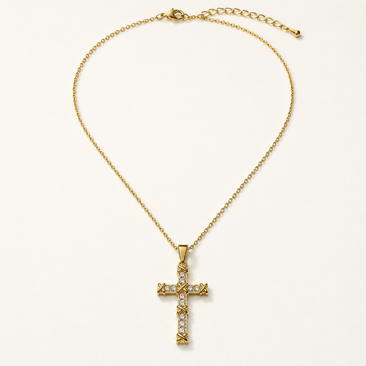 Radiance Cross Necklace