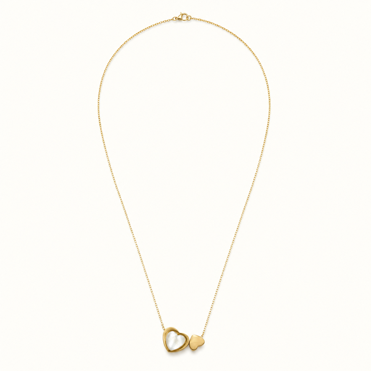 Amora Twin Heart Necklace