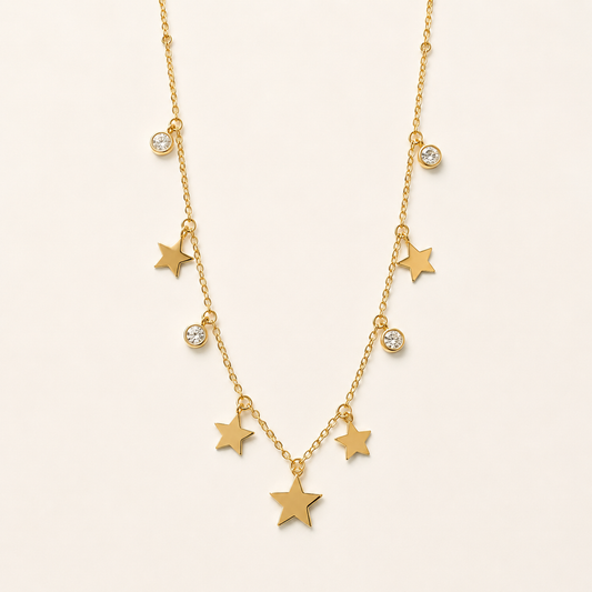 Heavena Gem Celestial Starfall Necklace