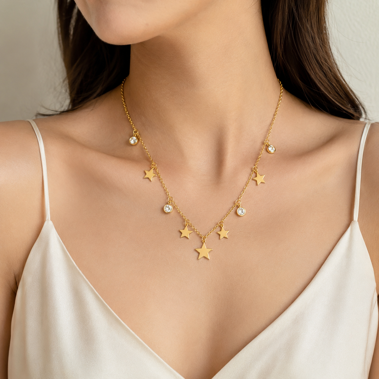 Heavena Gem Celestial Starfall Necklace