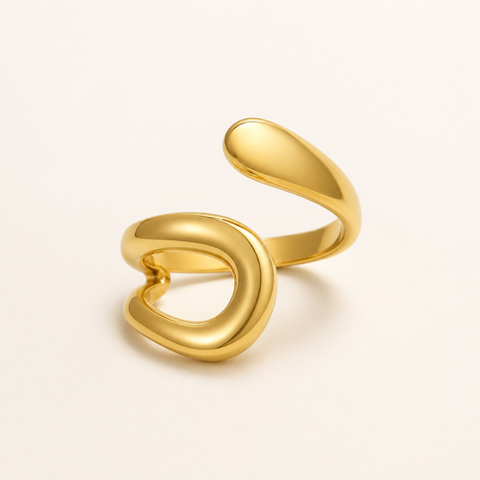 Aurielle Sculptural Open Ring