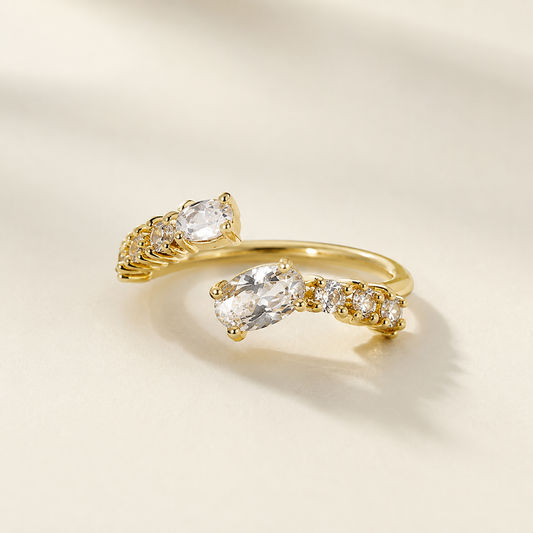 Seraphina Marquise Open Ring