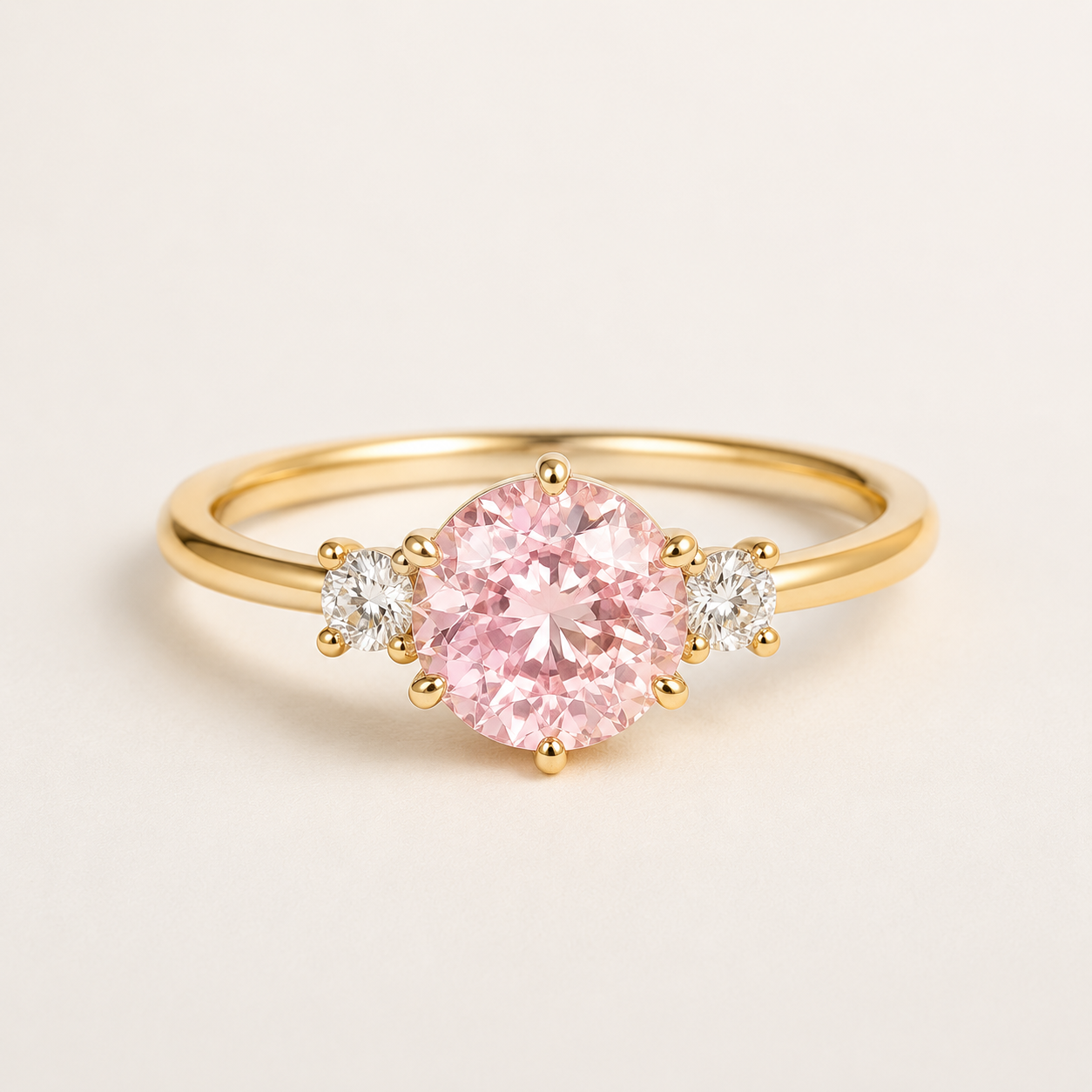 Rosé Lumière Adjustable Ring